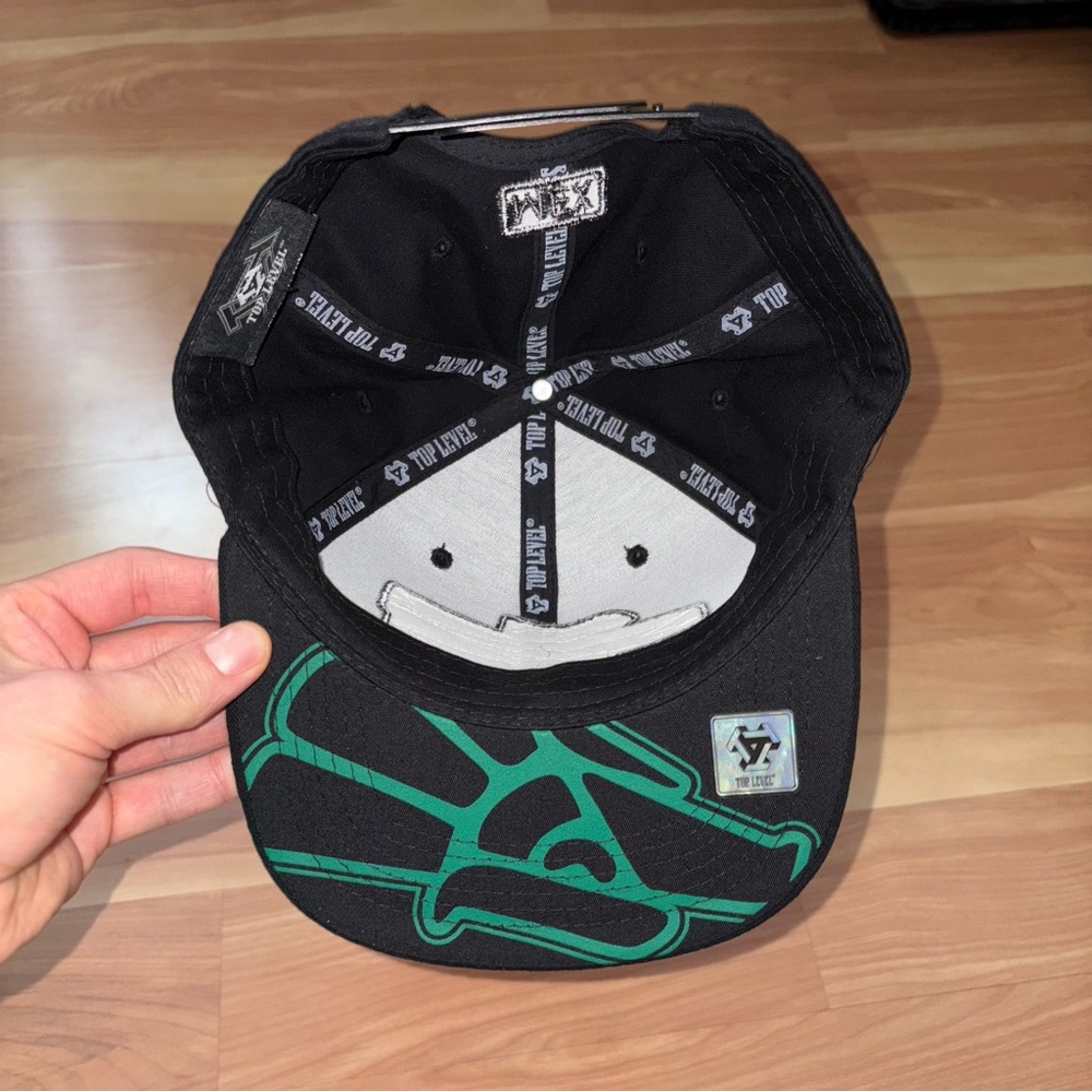 Top Level Mexico Eagle Chenille Patch Snapback Ha… - image 6